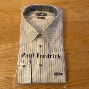 NWT Paul Fredrick Button Down Dress Shirt